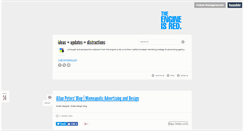 Desktop Screenshot of blog.theengineisred.com